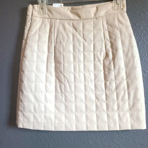 NWOT Faux Leather H&M Mini Skirt
